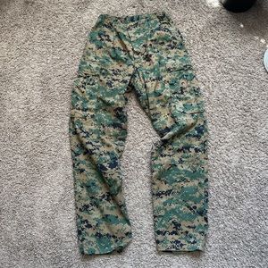 Camo cargo pants